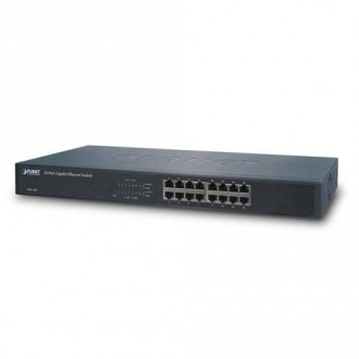 Некерований гігабітний комутатор Planet GSW-1601 (16-Port 10/100/1000Mbps)-[articul]