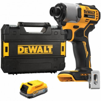 Шуруповерт ударний акумуляторний безщітковий DeWALT DCF840E1T-[articul]