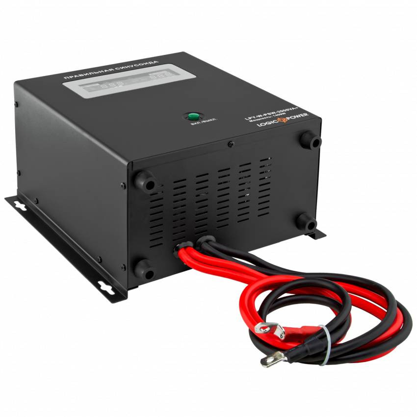 ДБЖ з правильною синусоїдою 24V LPY-W-PSW-2500VA+(1800Вт)10A/20A-