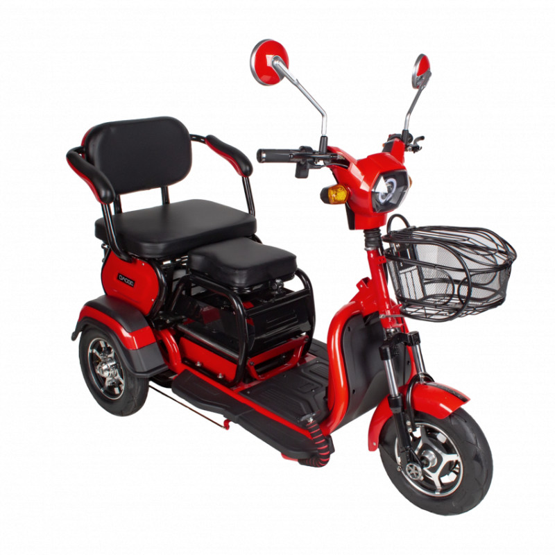 Електричний мопед AGAMI xk 650W/60V/20AH (DZM) (червоний)-