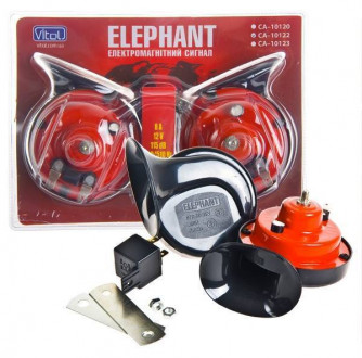 Сигнал &quot;равлика&quot; СА-10122/Еlephant/12V/червоно/чорний-[articul]