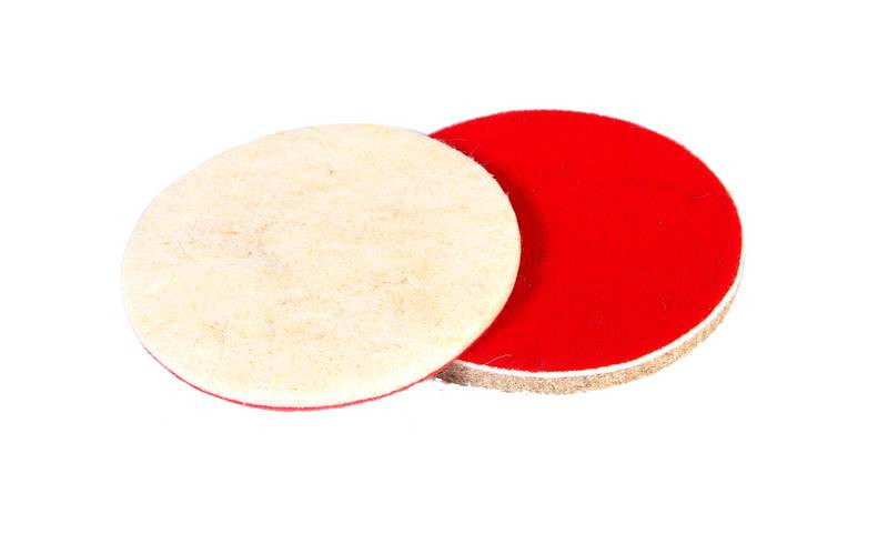 Коло повстяне на липучці м'яке вологостійке MASTERTOOL 100 мм 08-6710-08-6710