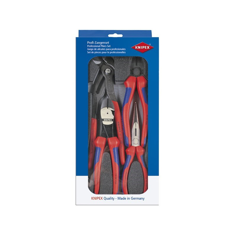 Набір плоскогубців KNIPEX із 4 предметів "Basic 2" 00 20 01 V08-00 20 01 V08