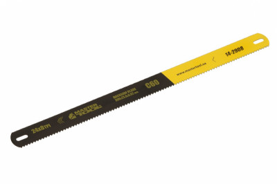 Полотно по металу і дереву MASTERTOOL двостороннє C60 300х25х0.6 мм 24/8х1&quot; Ram D 6 шт 14-2908-[articul]