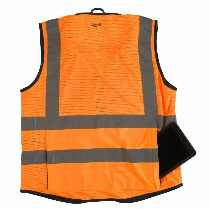 Жилет жовтий MILWAUKEE, сигнальне фарбування (L/XL)-4932471896
