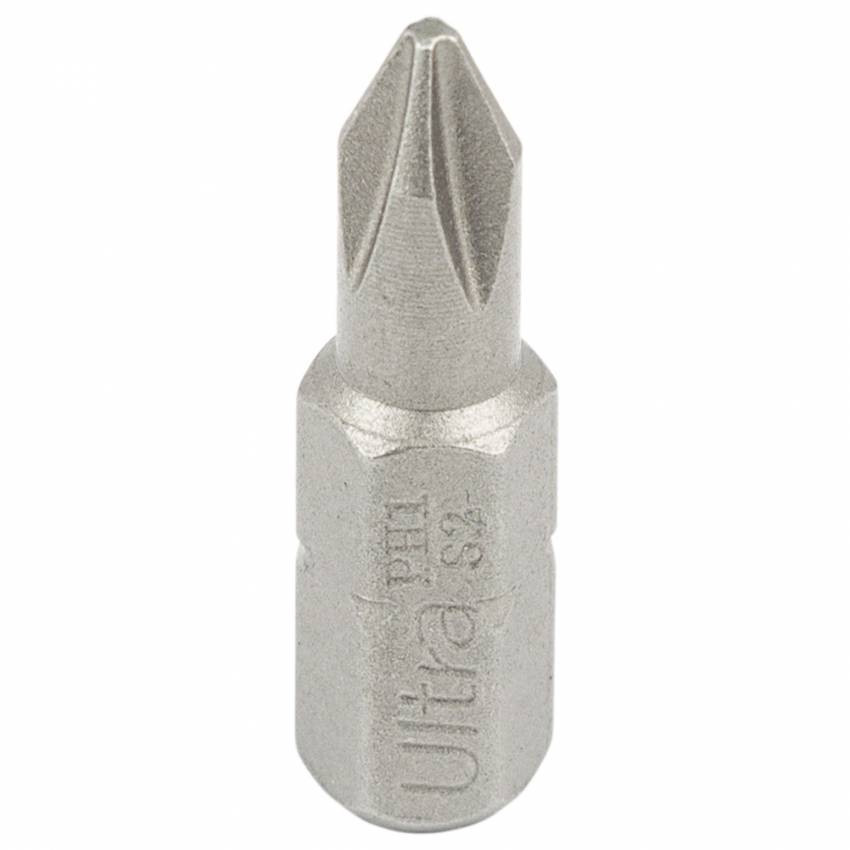 Біти PH1×25мм ¼" 10шт S2 (блістер) ULTRA (4014632)-4014632