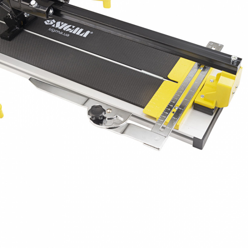 Плиткоріз ручний монорейковий на підшипниках 800мм (лазер, бічні упори) SIGMA (8223551)-8223551