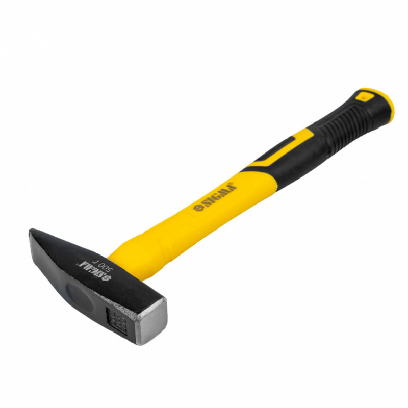 Молоток 500г слюсарна фібергласова ручка Sigma (4316051)-4316051