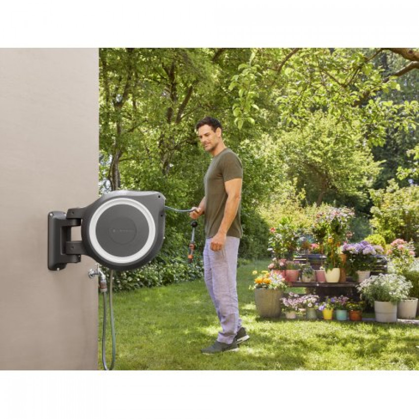 Котушка настінна Gardena RollUp XL + набір для поливу 35 м-18632-20.000.00