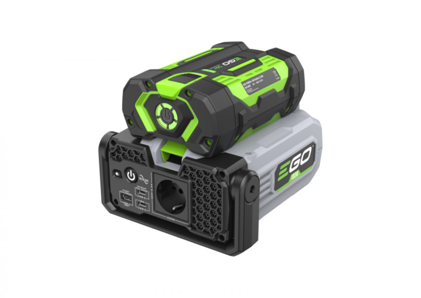 Інвертор 56В-220В, 400Вт, LED-ліхтар, 3 USB порта, PAD4000E-F130018001