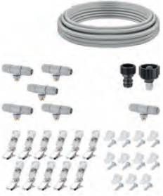Система охолодження повітря мікротуманом, шланг 7,5м, 6 форсунок (набір)-907510000