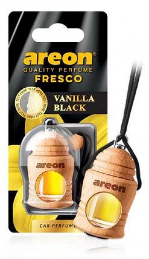 Ароматизатор AREON Fresco Чорна ваніль (підвіска з рідиною)-077177