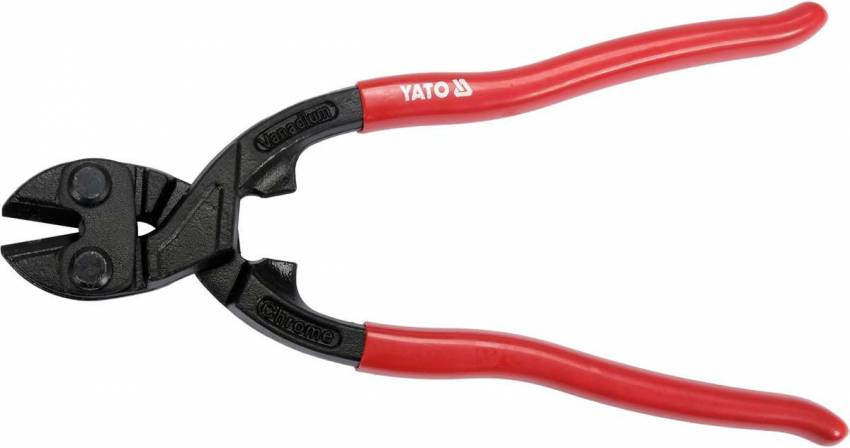Ножиці до дроту YATO : Cr-Van, дріт max Ø= 3.5 мм, L= 200 мм-YT-18566