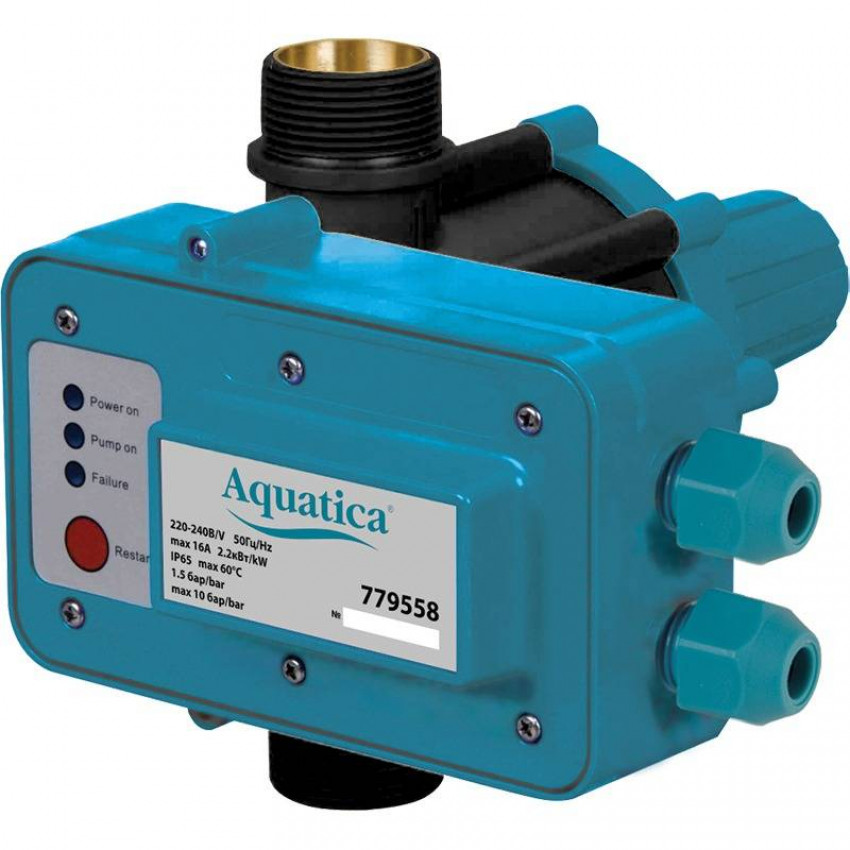 Контролер тиску електронний 2.2кВт Ø1¼" AQUATICA (779558)-779558