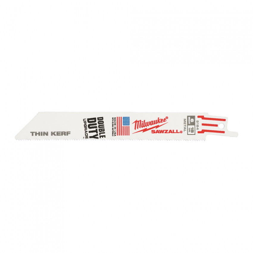 Полотно для шабельних пил THIN KERF MILWAUKEE, 150х1,4мм, (5шт), (метал)-48475184
