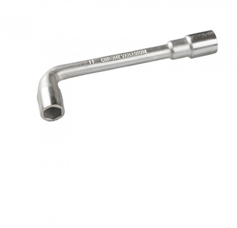 Ключ торцевий з отвором L-подібний MASTERTOOL 11 мм CRV 73-4011-73-4011