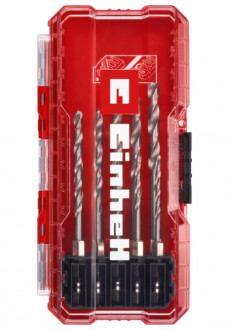 Набір свердел по металу Einhell HSS, 10 шт, S-Case (108723)