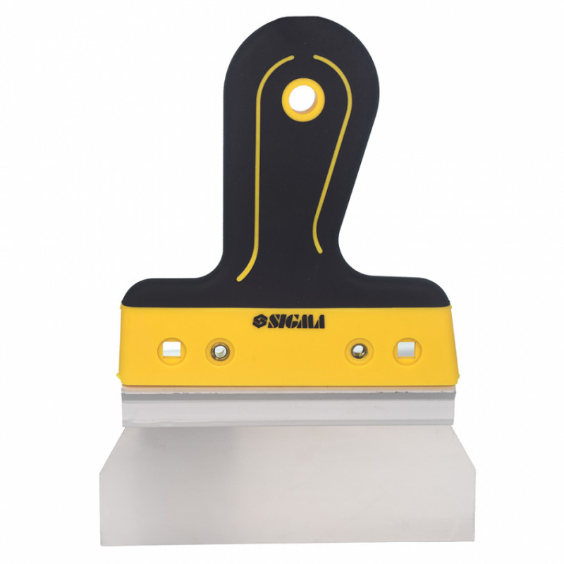 Шпатель нержавіючий фасадний Profi 150мм Sigma (8322311)-8322311