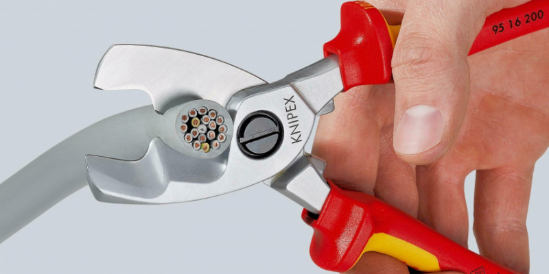 Ножиці для різки кабелів KNIPEX 95 16 200 SB-95 16 200 SB
