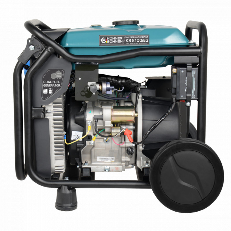 Інверторний газобензиновий генератор KS 8100iEG-KS 8100iEG
