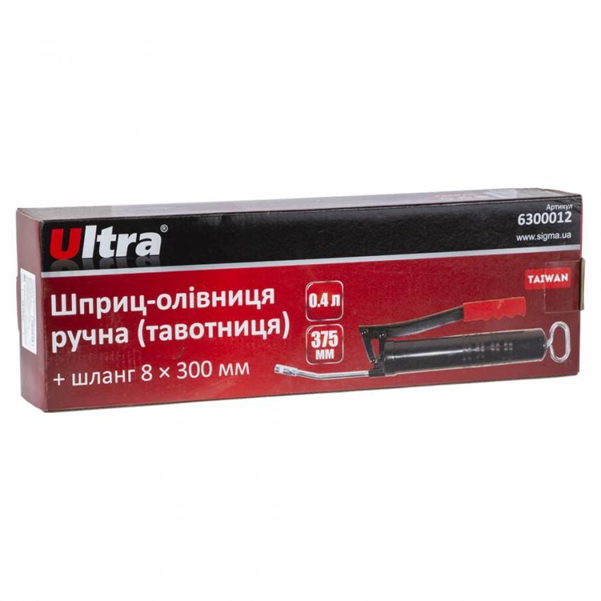 Шприц-маслянка ручна (тавотниця) 0.4л ULTRA (6300012)-6300012