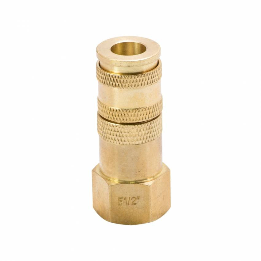 З'єднання швидкознімне посилене з фіксатором 1/2" (латунь) Sigma (7021661)-7021661