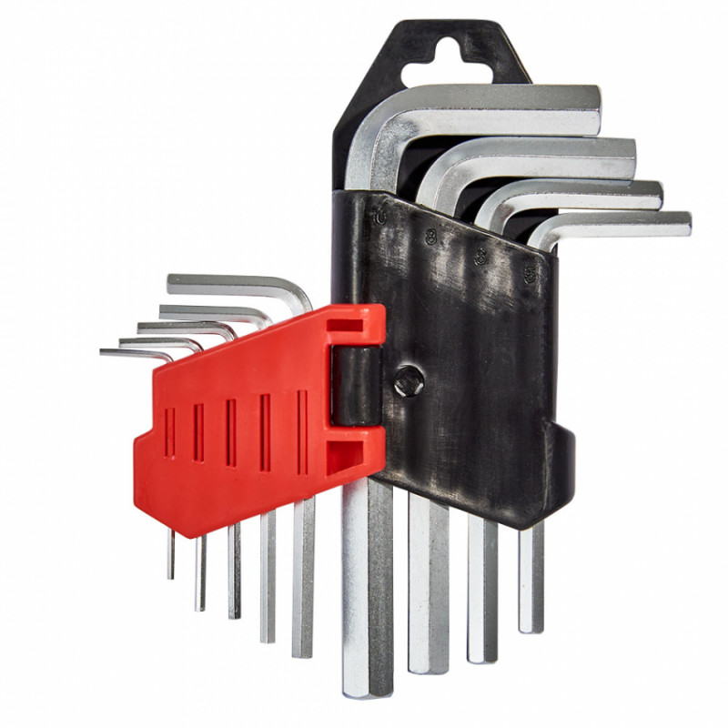 Набір ключів шестигранних 9 шт. 1,5–10 мм Vitals Master-189334