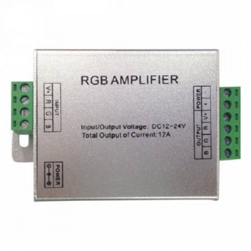 Підсилювач світлодіодної стрічки RGB AMPLIFIER 24A-101-001-0288-010