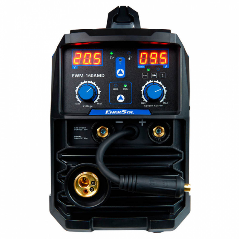 Зварювальний напівавтомат інверторний EnerSol EWM-160AMD-EWM-160AMD