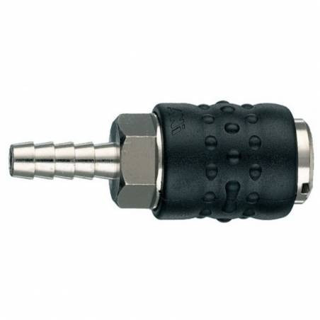 Роз'єм б/с 17/E D.8, тип "мама", з'єднування "ялинка" під гумовий шланг діаметр 8 мм-AH021002