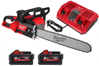 Пила ланцюгова акумуляторна безщіткова MILWAUKEE (шина 50см) M18 F2CHS50-802 (2Х18В)-[articul]