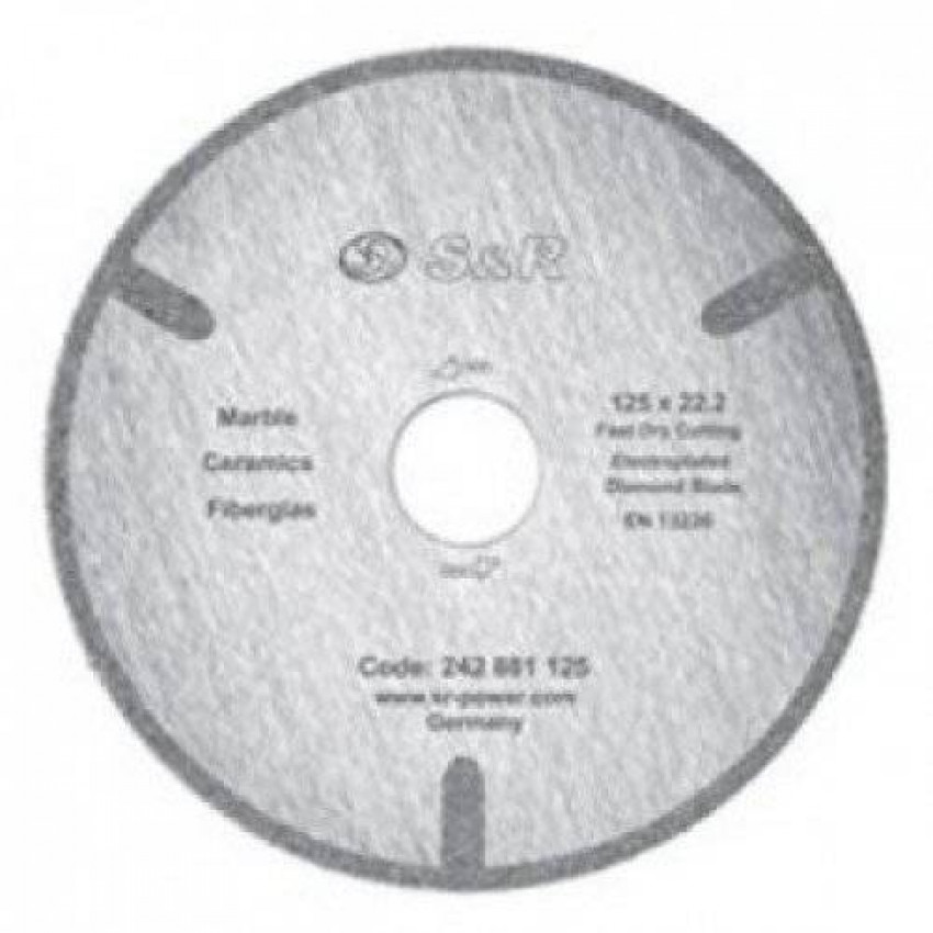 Диск відрізний S & R по мармуру Corona 230-242881230