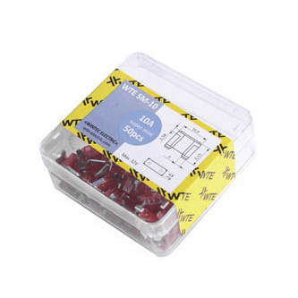 Запобіжники (плоскі супер міні 10А) (50шт) WTE-WTE SM-10