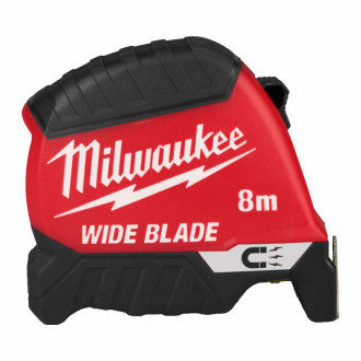 Рулетка магнітна WIDE BLADE MAGNETIC MILWAUKEE (Gen2), (полотно 35мм), 8м-[articul]