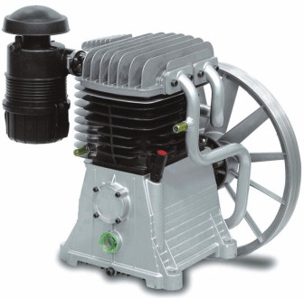 Насос ABAC B6000, 2 цил, 2 ступ, 827 л/хв, 5.5 кВт, 1400 об/хв, 11 бар, 30 кг-[articul]
